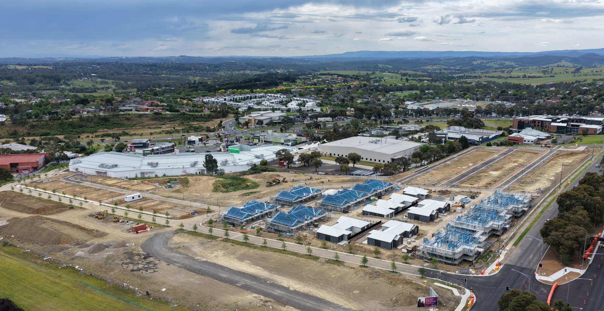 Chirnside Park wide aerial Dec 2025