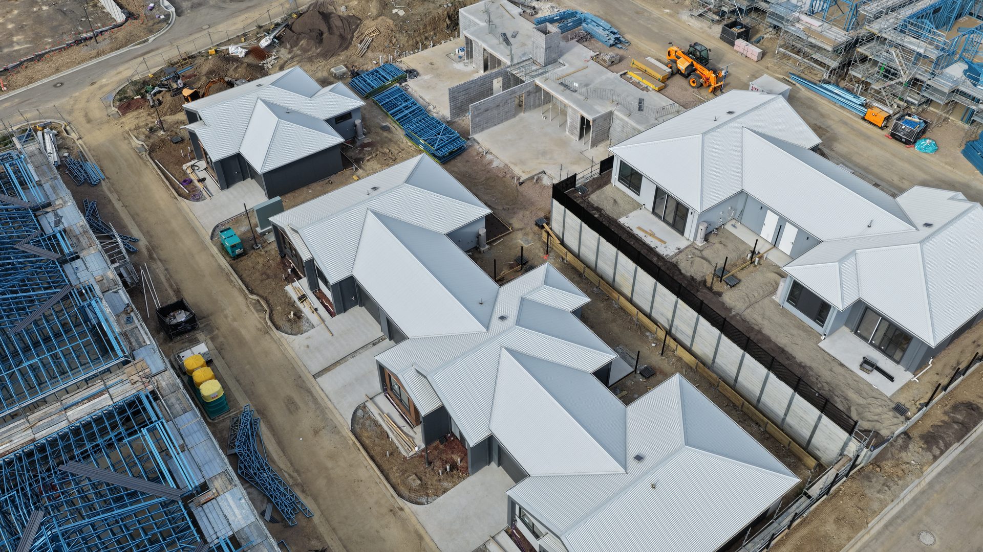 Chirnside Park completed houses cluster